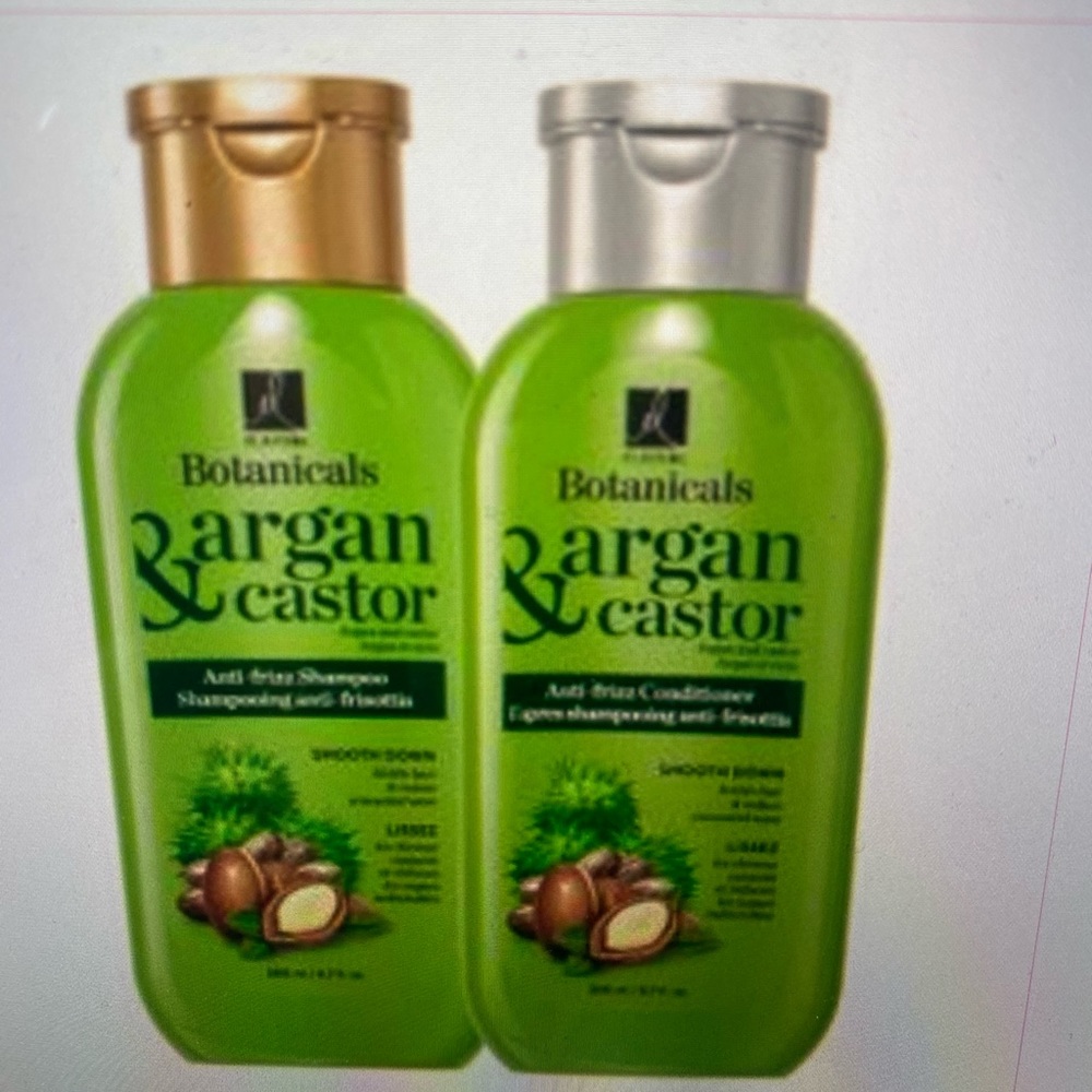 Shampoing+conditionner anti-frisottis Elastine Botanicals Argan&castor